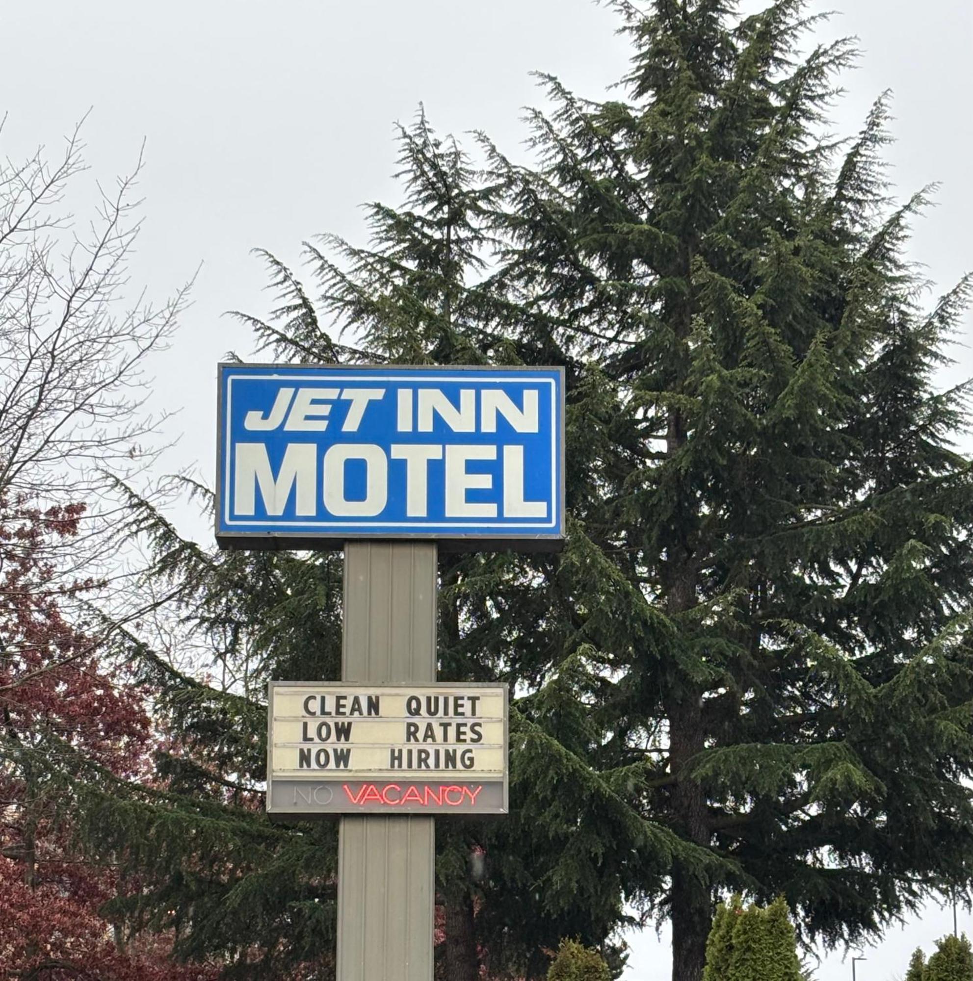 Jet Inn Motel-Seatac, Tukwila Zewnętrze zdjęcie